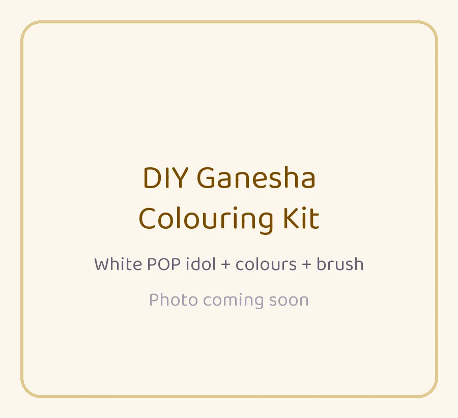 DIY Ganesha Colouring Kit